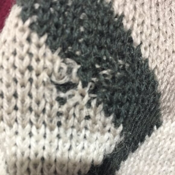 VINTAGE GANT THE RUGGER KNIT WOOL SWEATERS SIZE L - Picture 9 of 13